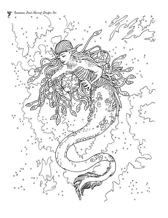 Celestial Mermaid by SpringDragon